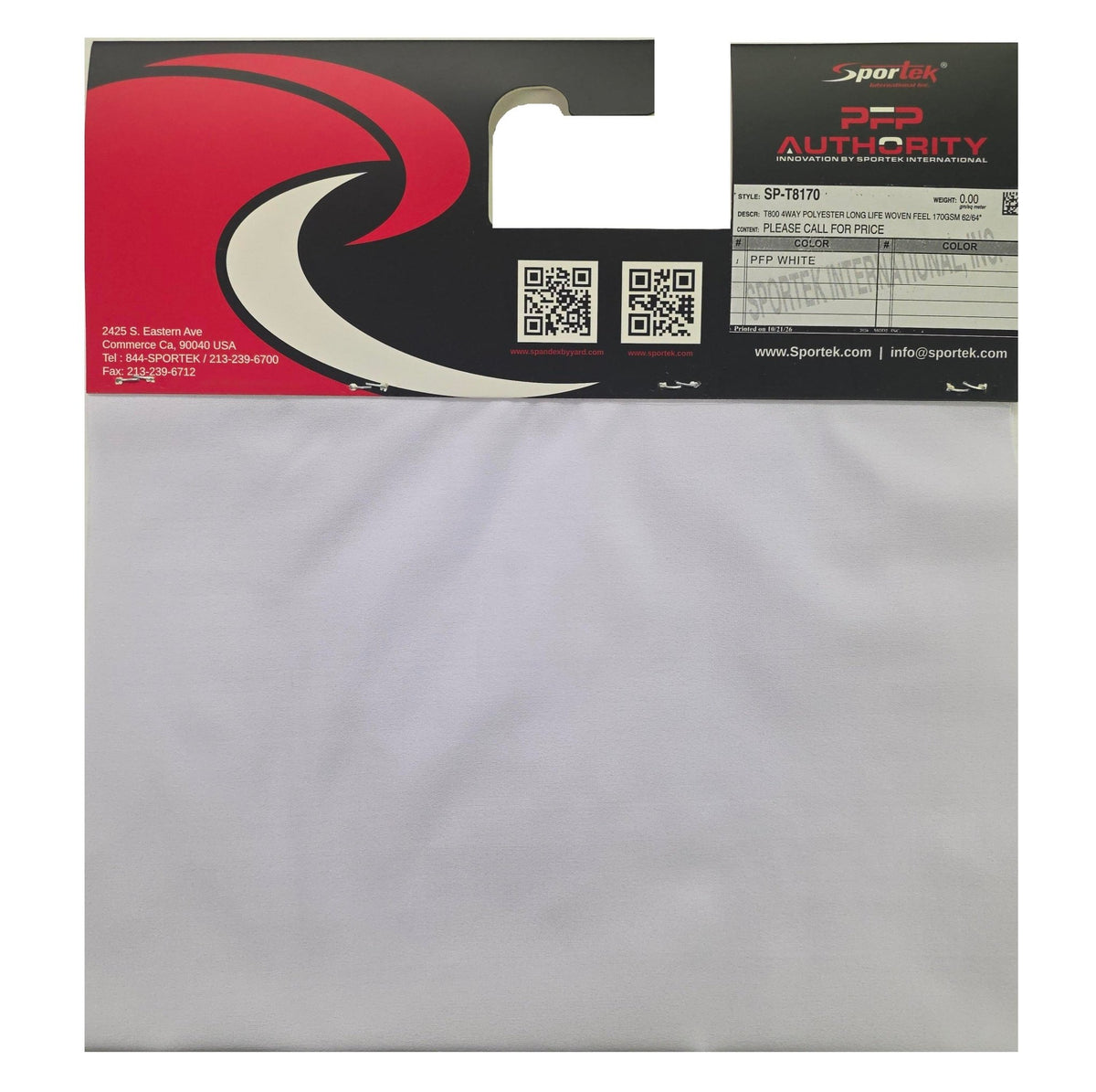 SP-T8170 — T800 Polyester 4-Way Stretch Fabric - spandexSportek International Inc.