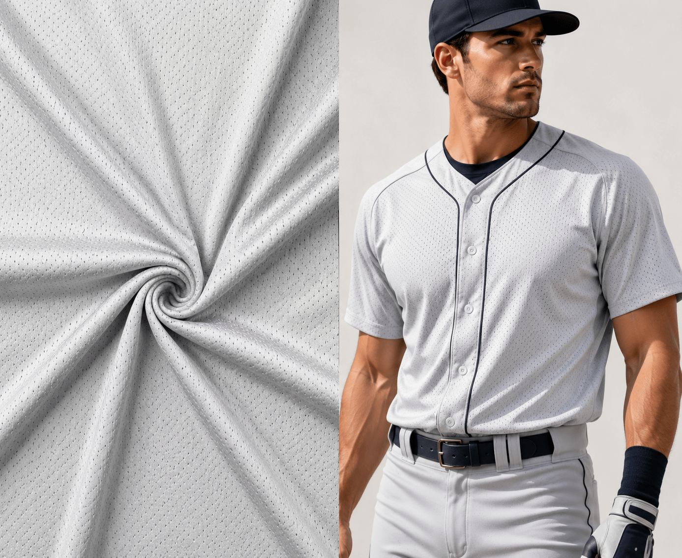 SP - 2900 Sportek Stretch pin - dot mesh - Spandex, Moisture Management Mesh and PQSportek International Inc.