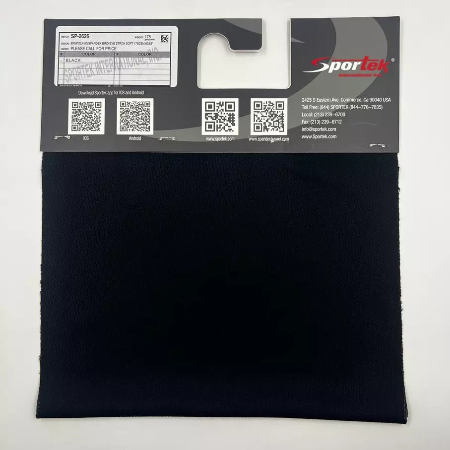 SP - 2626 | Poly - Spandex Bird Eye Mesh - 4way Stretch - Sportek International Inc.