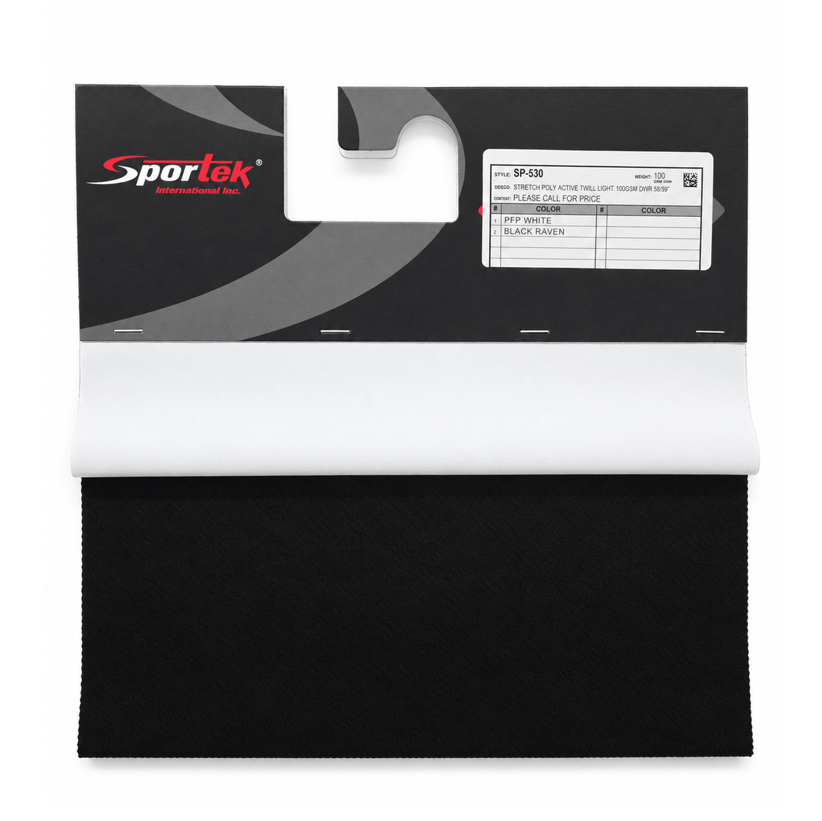 SP-530 – High-Stretch Woven Twill | 4-Way Stretch | DWR | 100 GSM - spandexSportek International Inc.