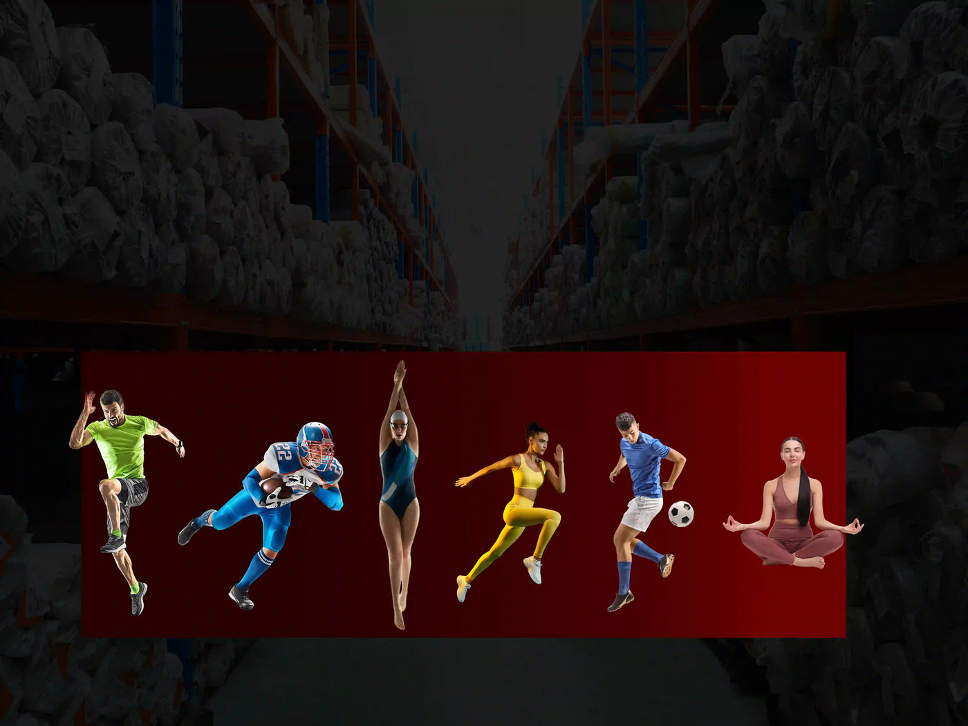 Sportek international inc banner - fabric for sportswear