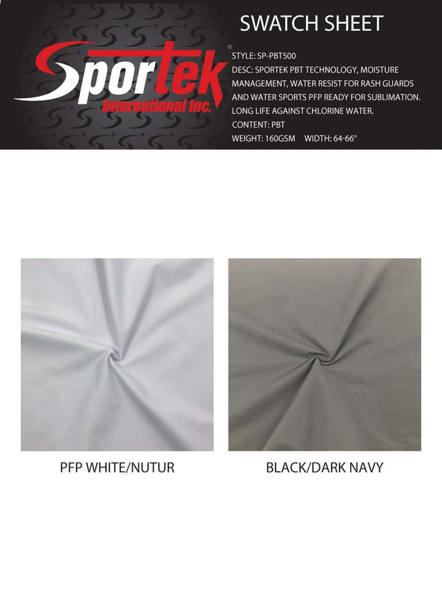 SP - PBT500 PBT Technology - Sportek International Inc.