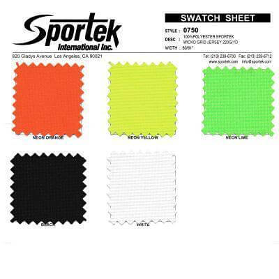 750 Sportek Wicko Grid Jersey - Sportek International Inc.