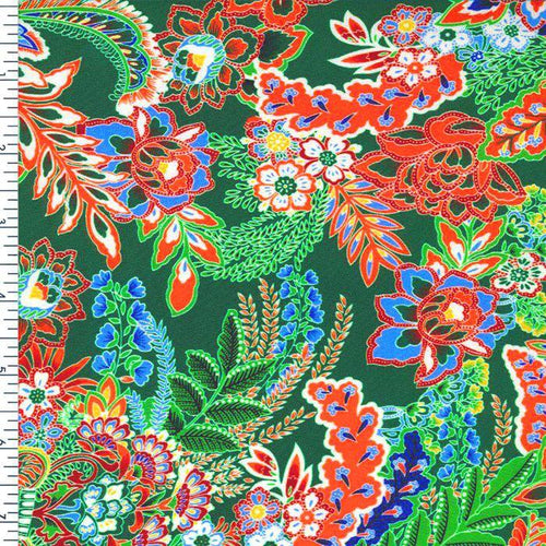 SP-NP2724 Morrano Garden Nylon Spandex Digitally Wet Print