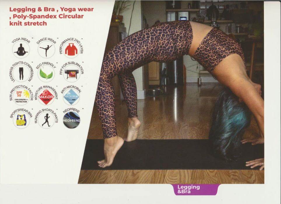 PFP Fabric for Dye - Sublimation Catalog - Sportek International Inc.