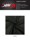 F-Z7000LC Sportek Rubber PU Stretch Mesh | Poly-Spandex + PU Coating