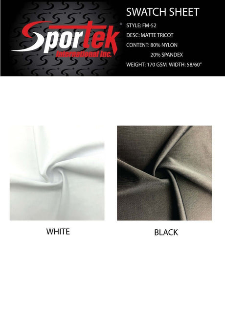 FM - 52 Super Stretch Compression Tricot - Sportek International Inc.