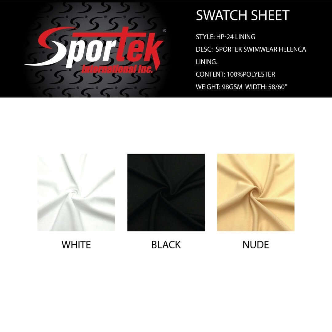 HP - 24 Lining | Swimwear Lining - Sportek International Inc.