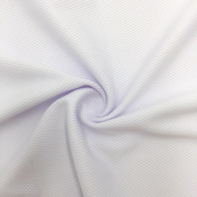 SP - 2620 Sportek Poly - Spandex Bird - eye Flat Back Mesh 4 Way Stretch - Sportek International Inc.