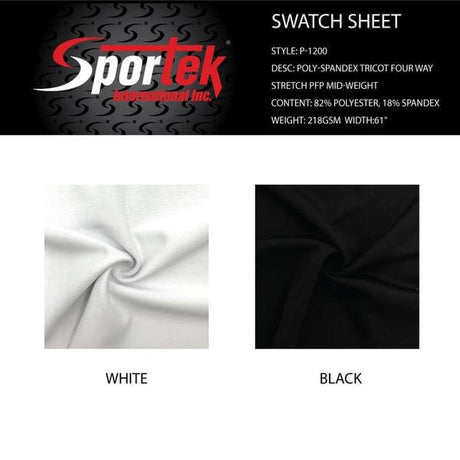 P - 1200 Sportek Poly - Spandex Tricot | four Way Stretch PFP Mid weight - Sportek International Inc.