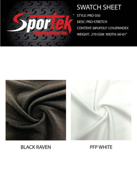 PRO - 350 Sportek Pro - stretch Tricot Single Side Fleece, Soft with high compression - Sportek International Inc.