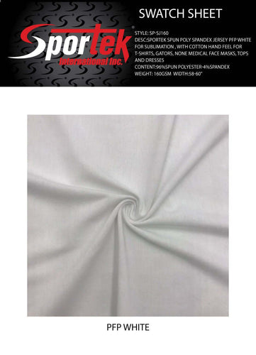 SP-SJ160 Sportek Spun Poly Spandex Jersey