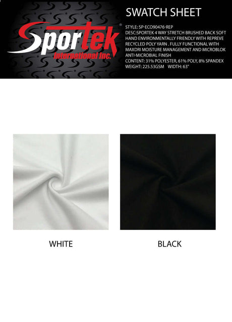 SP - ECO90476 - REP Sportek 4 way stretch brushed back soft hand Environmentally friendly - Sportek International Inc.