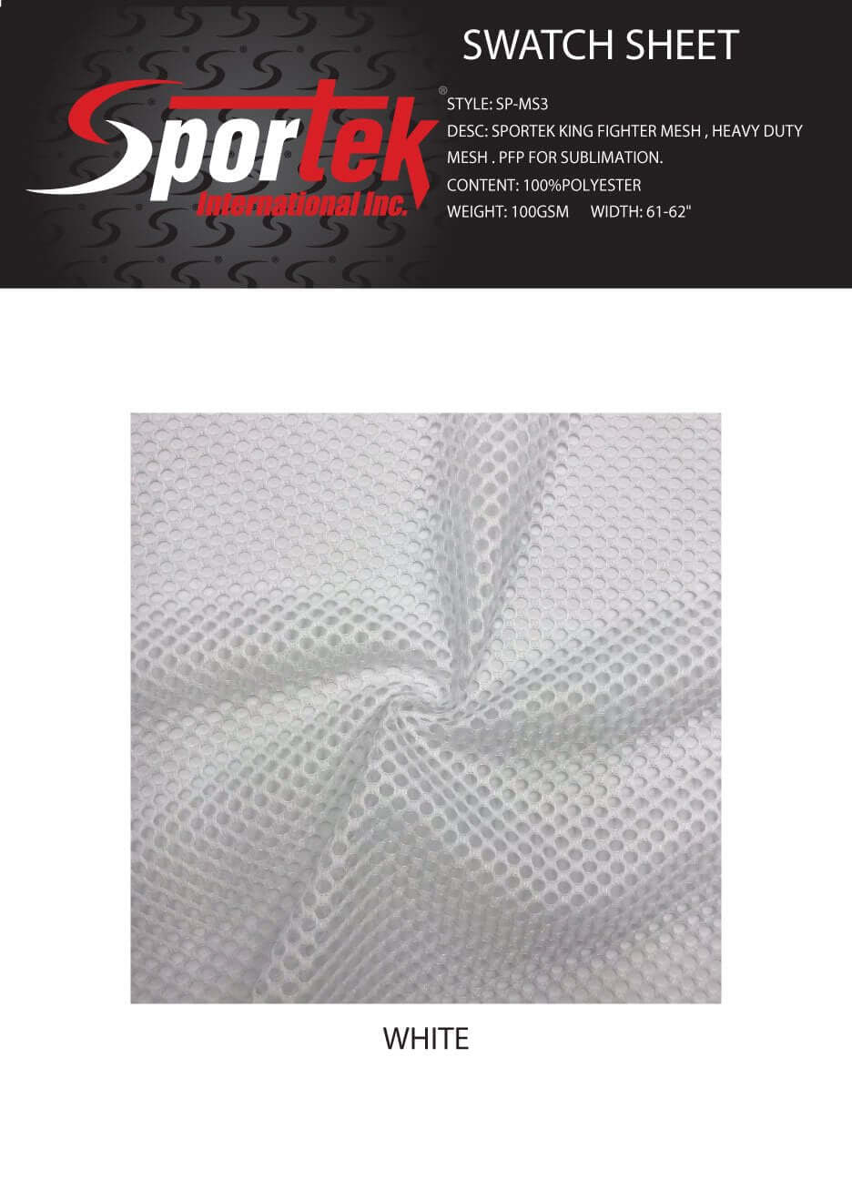 SP - MS3 Sportek king fighter mesh - Sportek International Inc.