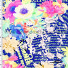SP-NP2601 Floral News Nylon Spandex Digitally Wet Print
