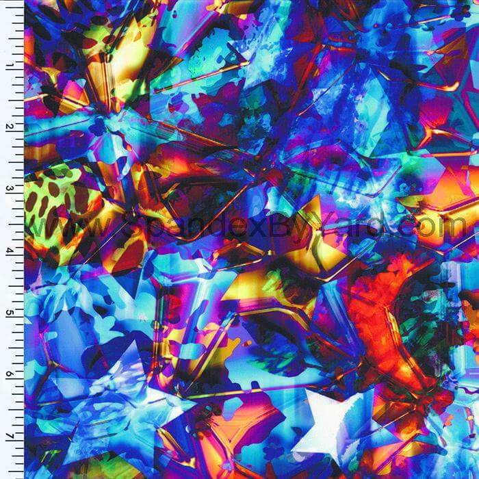 SP - NP2618 Fire & Ice Dance Nylon Spandex Digitally Wet Print - Sportek International Inc.
