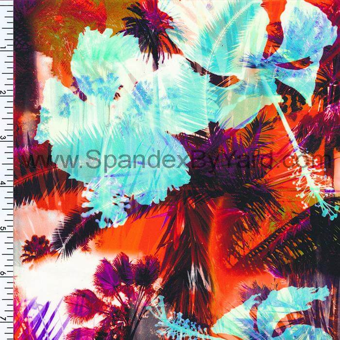 SP - NP2626 Miami Beach Nylon Spandex Digitally Wet Print - Sportek International Inc.