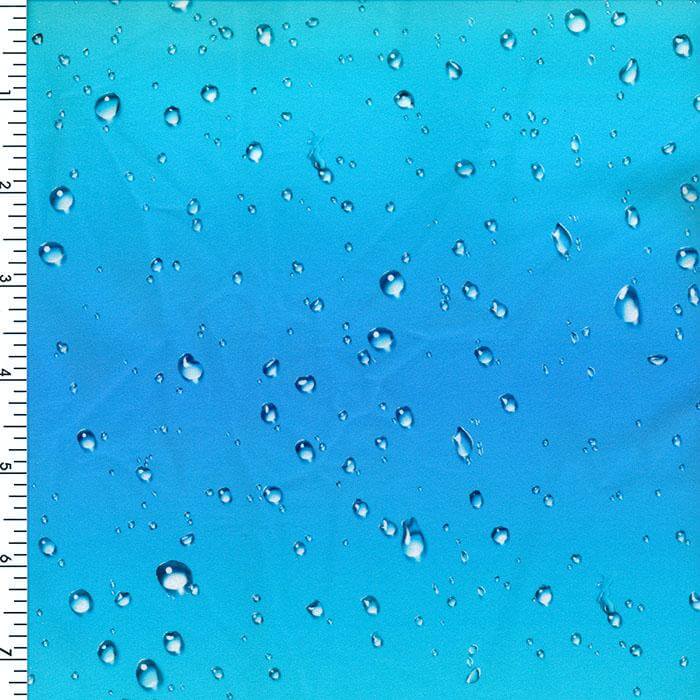 SP - NP2660 Blue Aqua Nylon Spandex Digitally Wet Print - Sportek International Inc.