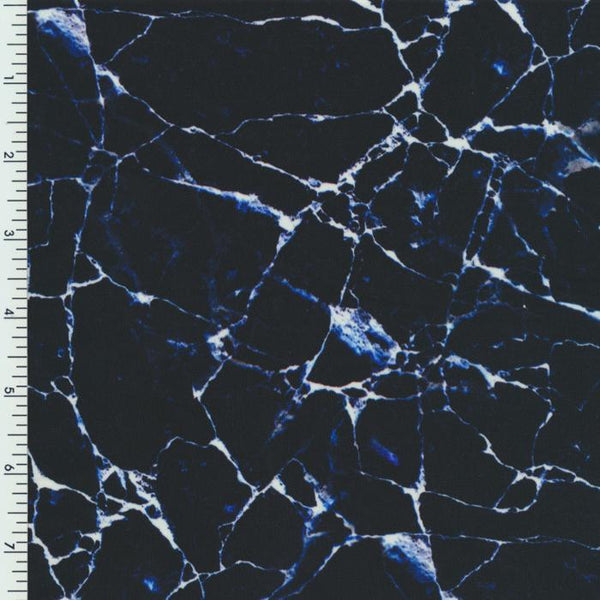 SP-NP2806 Saphire Marble Nylon Spandex Digitally Wet Print