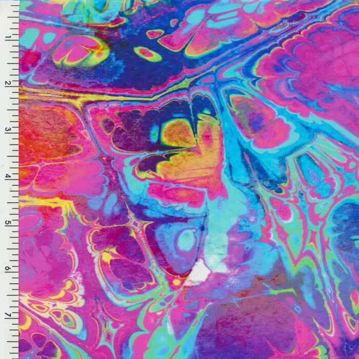 SP - NP2817 Glacier Rainbow Nylon Spandex Digitally Wet Print - Sportek International Inc.