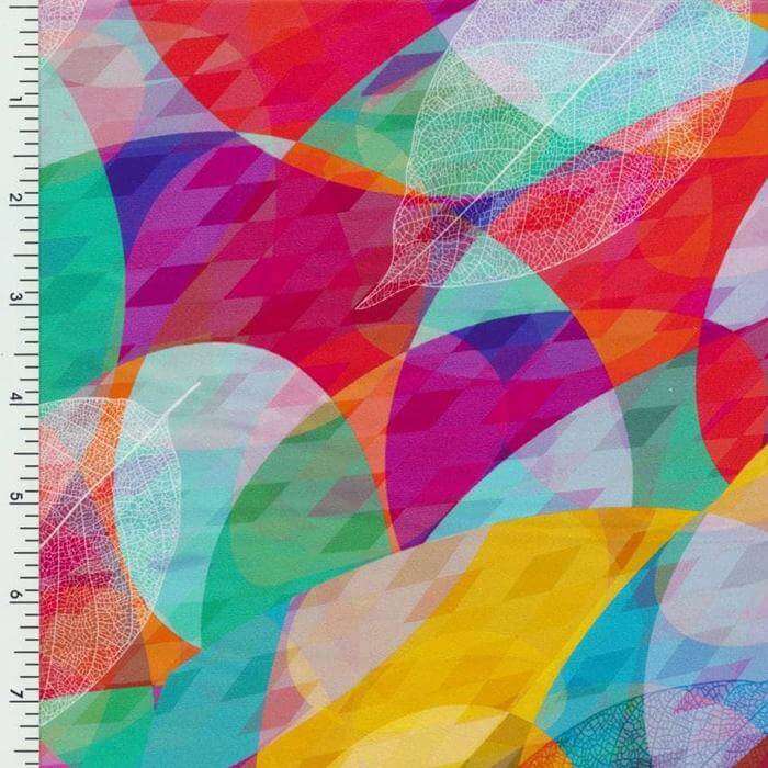 SP - NP90010 Circle Circle Printed Spandex - Sportek International Inc.