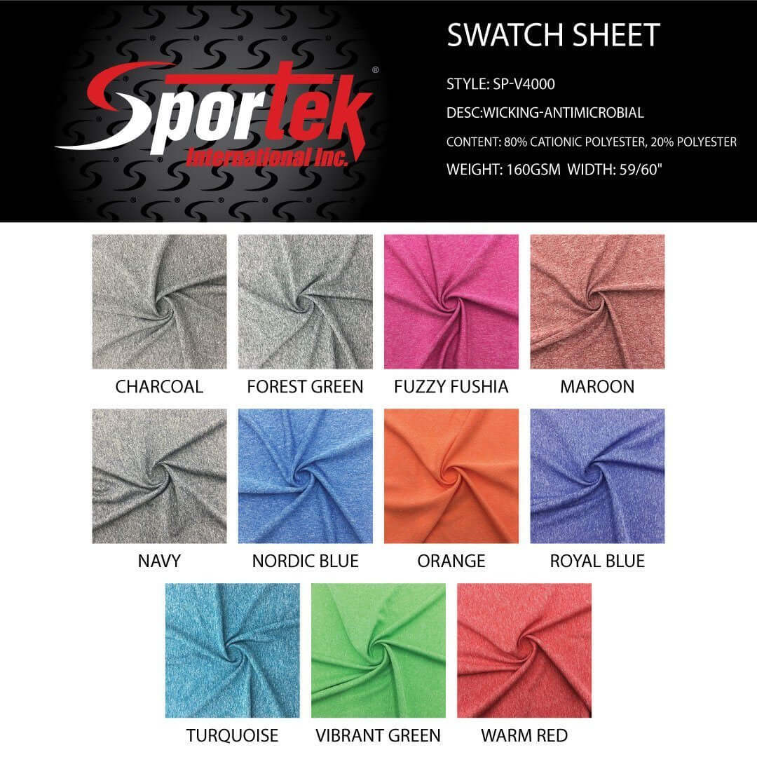 SP - V4000 Wicking - Antimicrobial - Sportek International Inc.