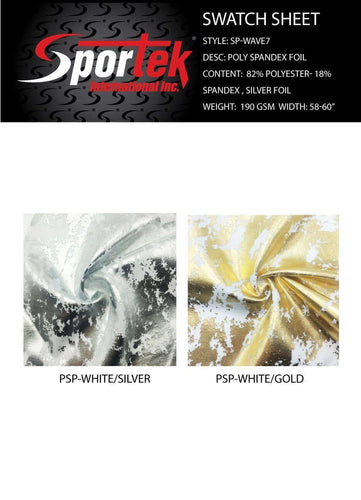 SP-WAVE7 | Poly Spandex Foil