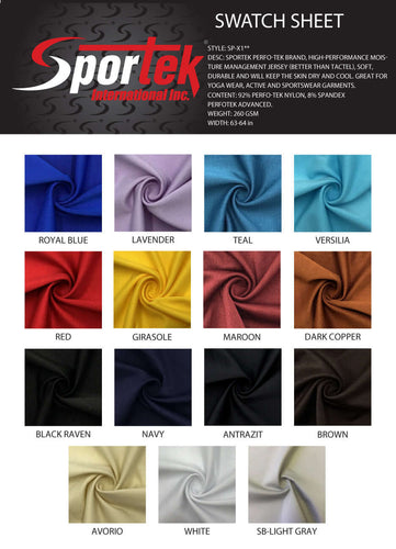 SP-X1** Nylon-Spandex Perfo-TEK Jersey