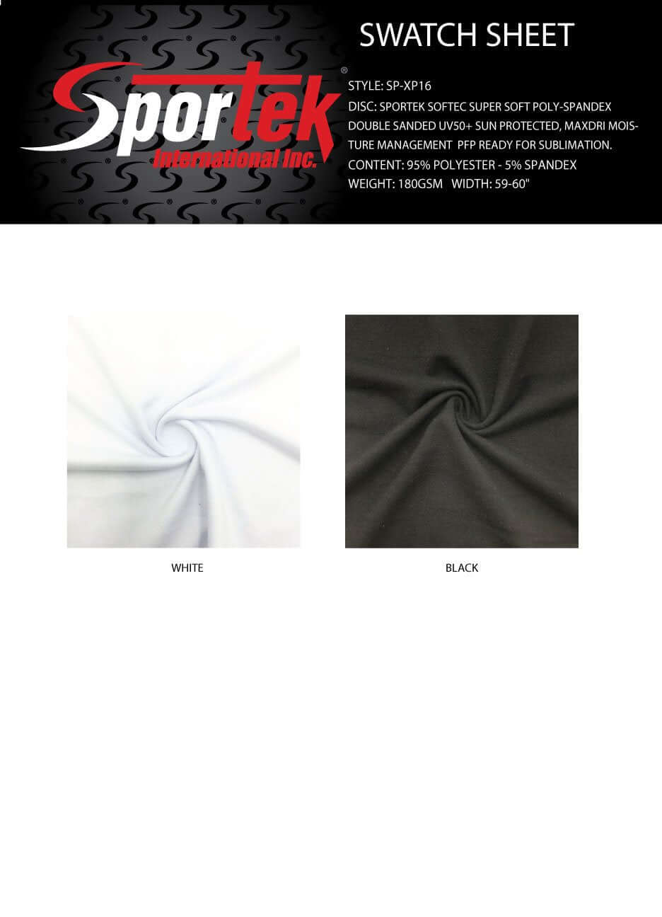 SP - XP16 | Moisture Management Spandex - Sportek International Inc.