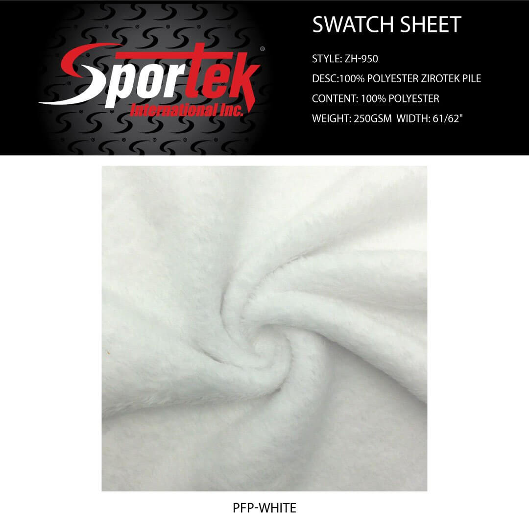 ZH - 950 Sportek Micro Poly Minky Double - sided Pile fleece super Silky soft - Sportek International Inc.