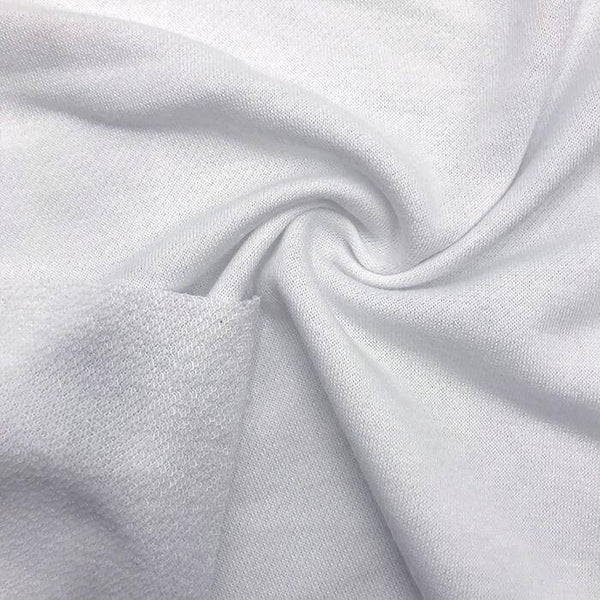 SP - FT55 Sportek Spun Poly Heavy French - Terry PFP White for Sublimation - Sportek International Inc.