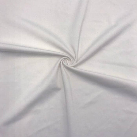 P - 1150 Sportek Poly - Spandex Tricot PFP White for sublimation 220GSM - Sportek International Inc.