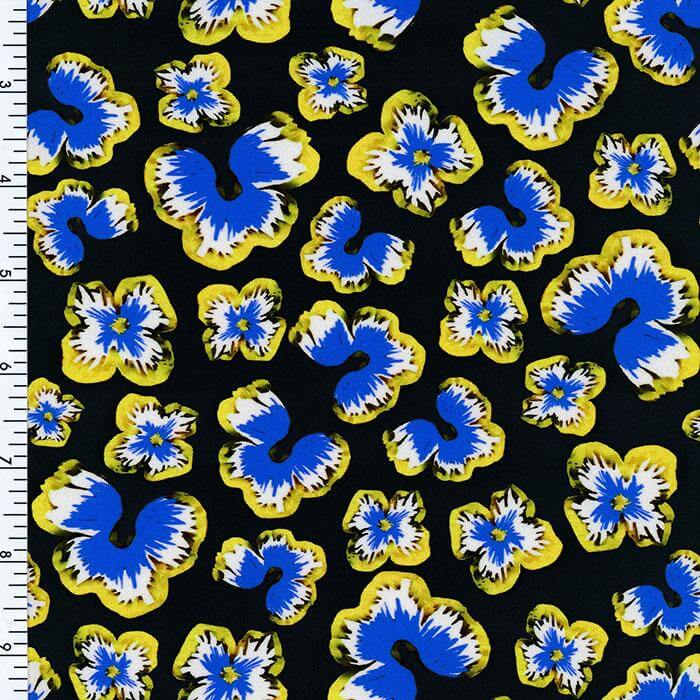 SP - NP2655 Butterfly Daisy Nylon Spandex Digitally Wet Print - Sportek International Inc.