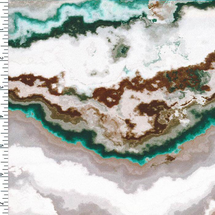 SP - NP2714 Marble Flow Nylon Spandex Digitally Wet Print - Sportek International Inc.