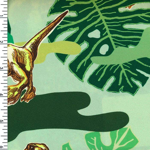 SP-NP2665 Jurasic Island - Green Yellow Forest
