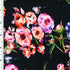 SP - NP2674 Happy Birthday Floral - Black Red Green Blue | Nylon Spandex Digitally Wet Print - Sportek International Inc.