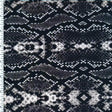 SP - NP2700 Grey Black White King Cobra Skin Nylon Spandex Digitally Wet Print - Sportek International Inc.