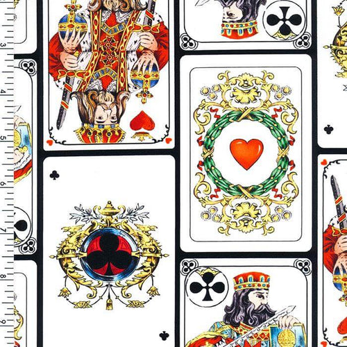 SP-NP2707 King of Cards Nylon Spandex Digitally Wet Print