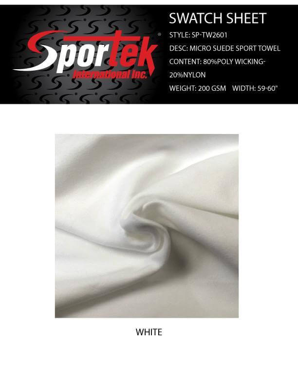 SP - TW2601 Micro Suede Sports Towel Super absorbent - Sportek International Inc.