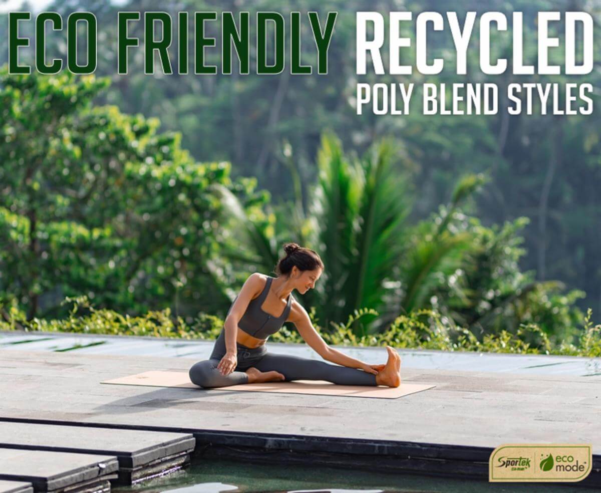 Sportek Eco-Friendly Recycled Polyester EcoGreen Spandex Jersey Fabric - Sportek International Inc.