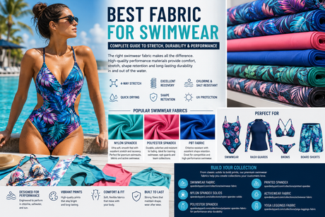 Best Fabric for Swimwear: Complete Guide to Stretch, Durability & Performance - Sportek International Inc.