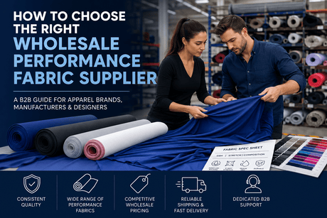 How B2B Apparel Brands Can Choose the Right Wholesale Performance Fabric Supplier - Sportek International Inc.