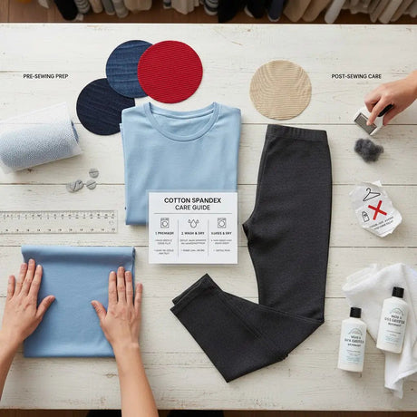 Cotton Spandex Care Guide: From Prewash to Long-Term Maintenance - Sportek International Inc.