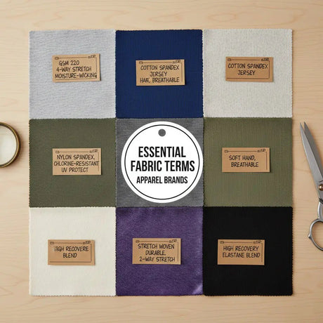 Essential Fabric Terms for Apparel Brands - Sportek International Inc.