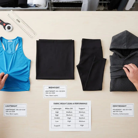 Fabric Weight in Sportswear: GSM & Performance Guide - Sportek International Inc.