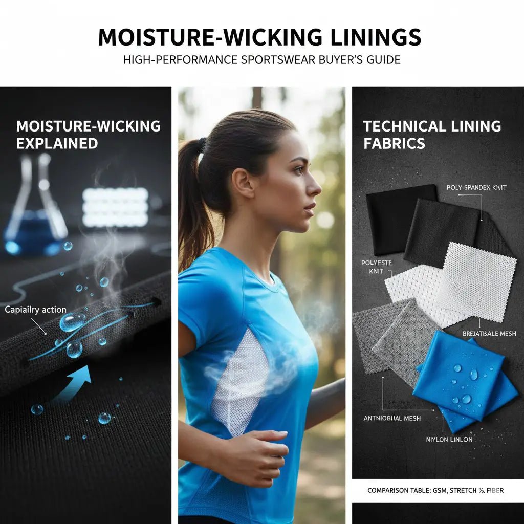 Moisture-Wicking Linings for High-Performance Sportswear - Sportek International Inc.