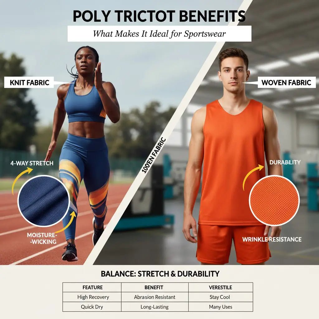 Poly Tricot Benefits: What Makes It Ideal for Sportswear - Sportek International Inc.