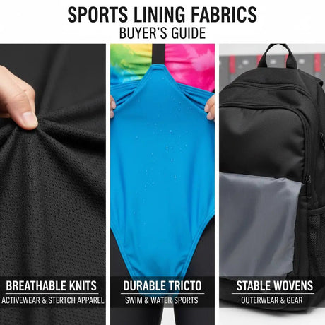 Sports Lining Fabrics: A Buyer’s Guide - Sportek International Inc.