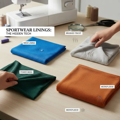 Types of Linings Used in Sportswear - Sportek International Inc.