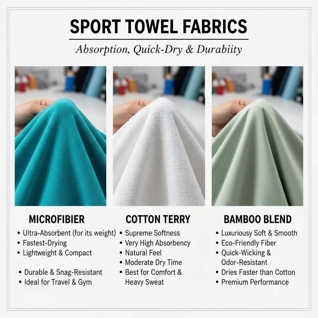 What Makes a Great Sport Towel Fabric - Sportek International Inc.